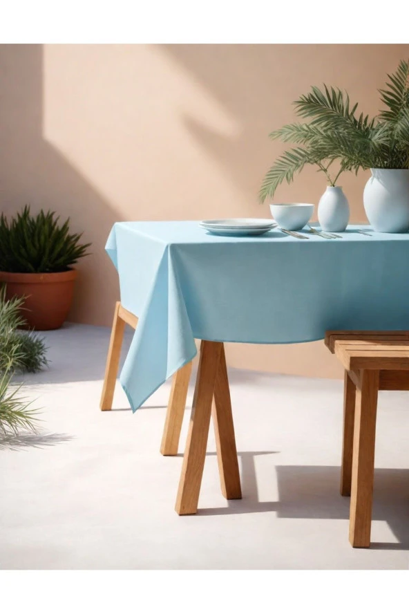 Klasik Dikdörtgen Masa Örtüsü 140x200 cm - 2