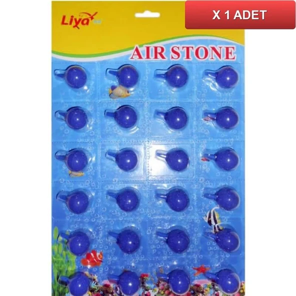 Liya Yuvarlak Hava Taşı 25x25 mm 1 Tane - 1