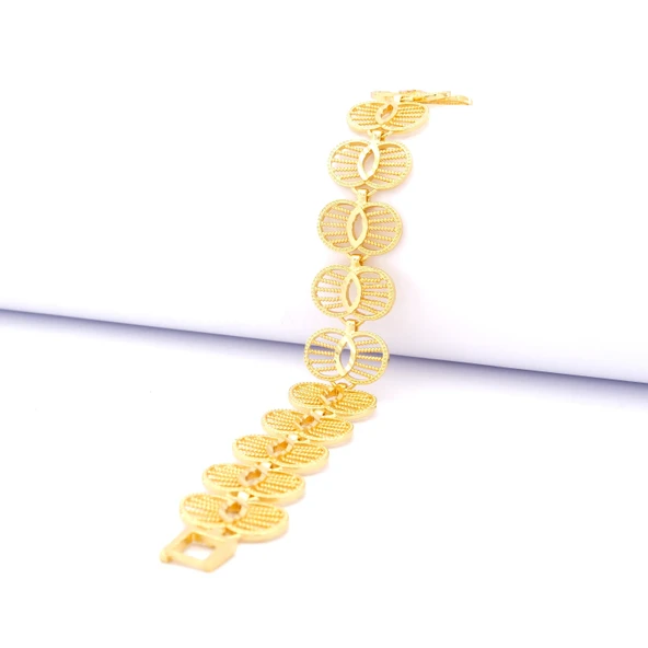 Altın Kaplama Hint İşi Kadın Bileklik BLK-833