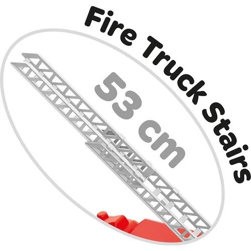 DOLU KUTULU İTFAİYE KAMYONU 38 CM 7022 - Resim 6