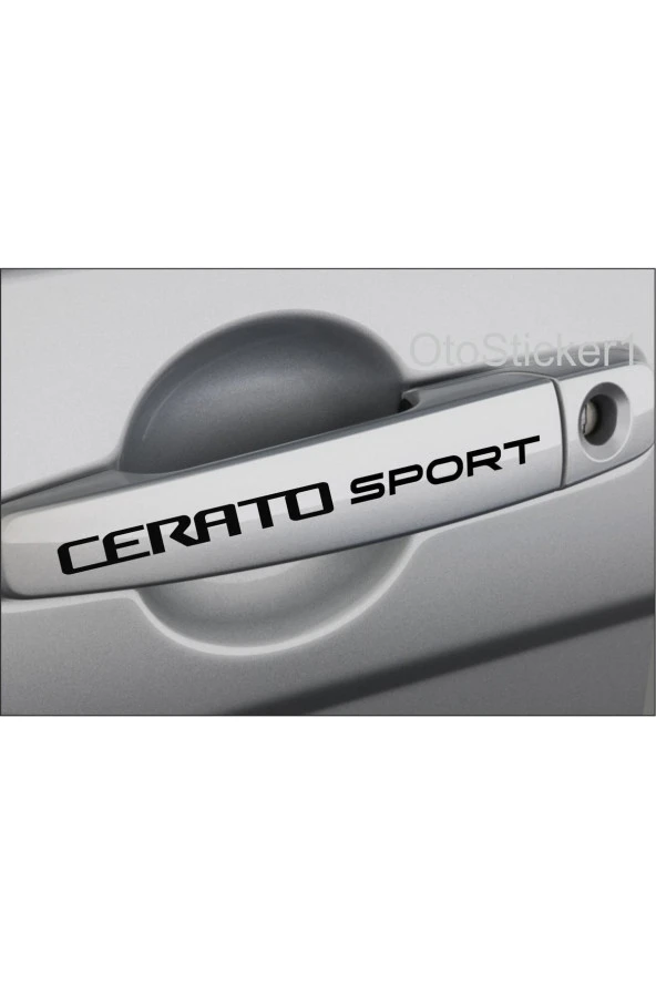 Kia Cerato Sport Kapı Kolu özel yeni sticker Set 8 Ad 10*1,5 Cm