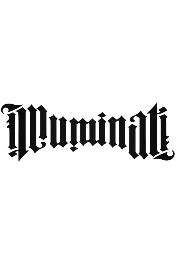Illuminati 15 Oto özel yeni sticker Oto 20 Cm