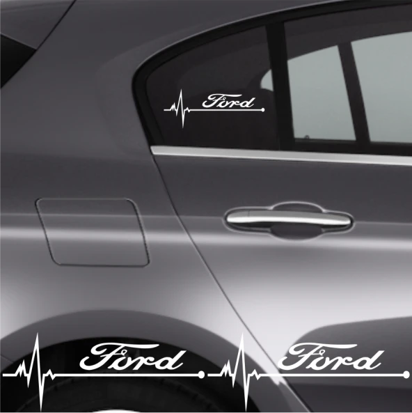 Ford Explorer İçin Uyumlu  Aksesuar Oto Ritim özel yeni sticker 2 Adet 20*9 Cm
