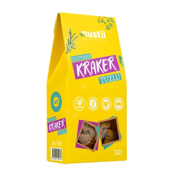 NUSTİL GLUTENSİZ TUZLU KRAKER 35 g