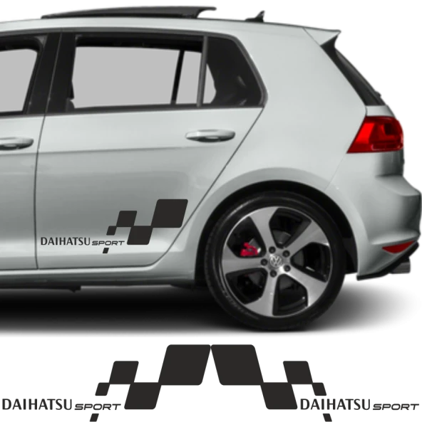 Daihatsu Terios İçin Uyumlu  Aksesuar Yan Sport 56*26