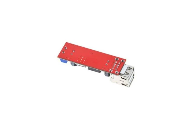 LM2596 Çift USB Çıkışlı Voltaj Düşürücü Regülatör - 5V-3A - Resim 3