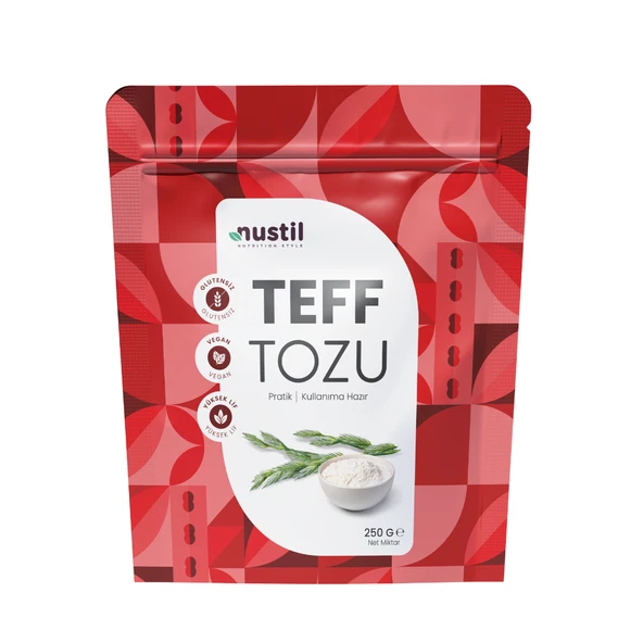 NUSTİL TEFF TOZU 250G