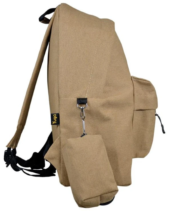Yuga Kanvas Sırt Çantası Bej - 2