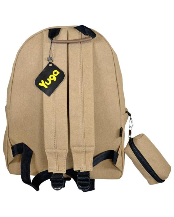 Yuga Kanvas Sırt Çantası Bej - 3