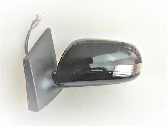 DIŞ DİKİZ AYNASI ELEKT ISITM ASTARLI KÖR.NOKT LED SİNYALLİ KARE SOKET 7 PİN SOL COROLLA 2012-2014