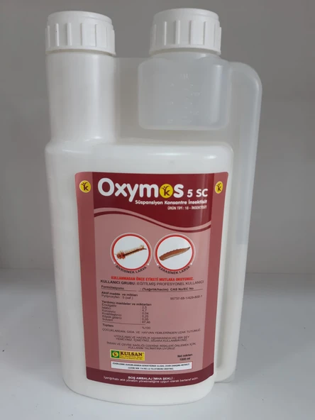 Oxymos 5 SC Larvasit Haşere | Karasinek | Sivrisinek |1 Litre ürün görseli 1