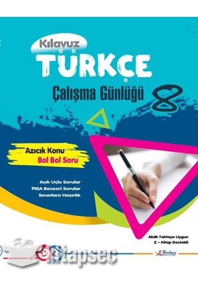 Berkay 8. Sınıf Türkçe Çalışma Günlüğü