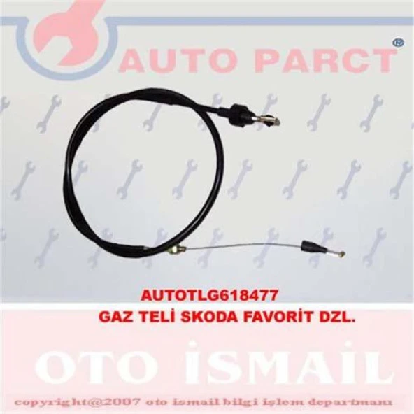 GAZ TELİ SKODA FAVORIT DİZEL