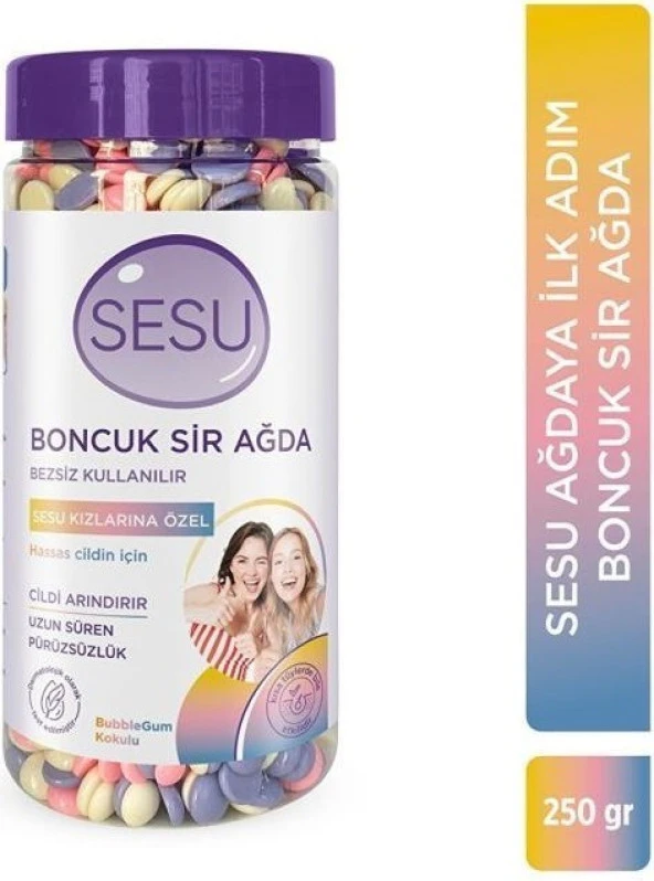 Sesu Boncuk Sir Ağda Hassas Bezsiz Kullanım 250 G ürün görseli