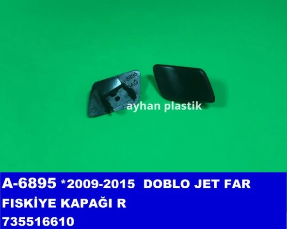 FAR FİSKİYE KAPAĞI SAĞ DOBLO JET 2009-15