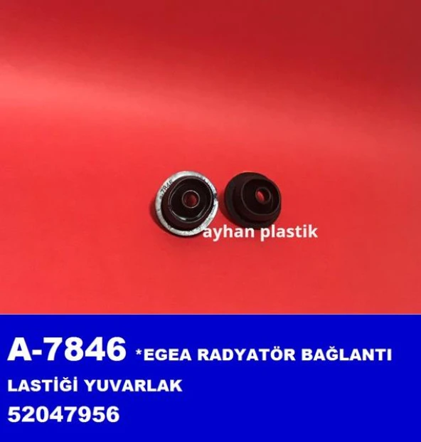 MOTOR RADYATÖR BAĞLANTI LASTİĞİ YUVARLAK EGEA