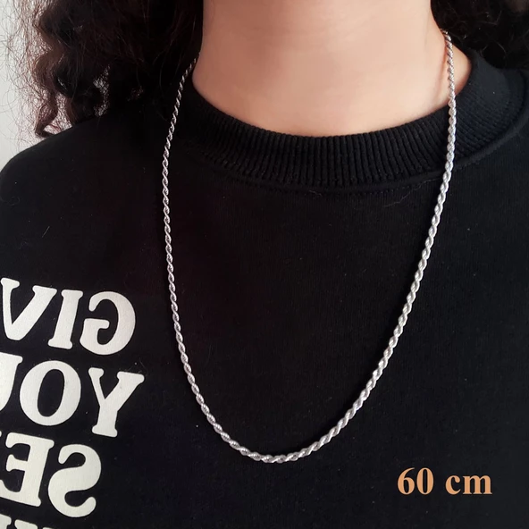 Çelik Zincir 316L Burgu Model 2.5 MM ZN-176 - 2