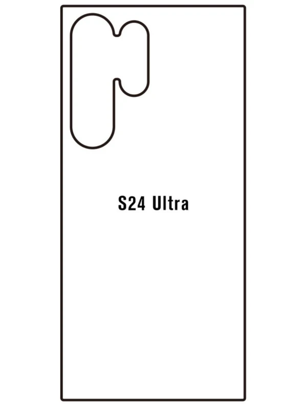 Galaxy S24 Ultra Uyumlu Ön+Arka Şeffaf Body Nano Jelatin ve Şeffaf Silikon Kılıf  Tam Set - 2