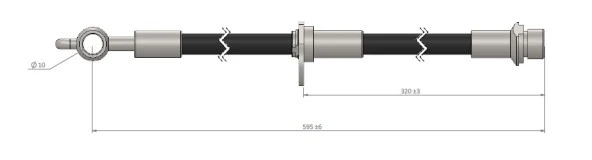 FREN HORTUMU SAĞ ÖN PRIUS 2003-09