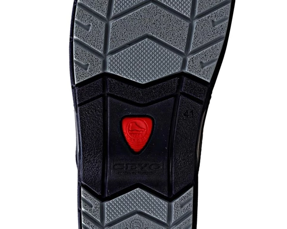 Ceyo 9926  Anatomik Lacivert Kadın Sabo Terlik - Resim 7