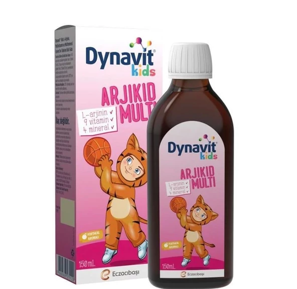 Dynavit Kids ArjiKID Multi Portakal Aromalı 150 ml