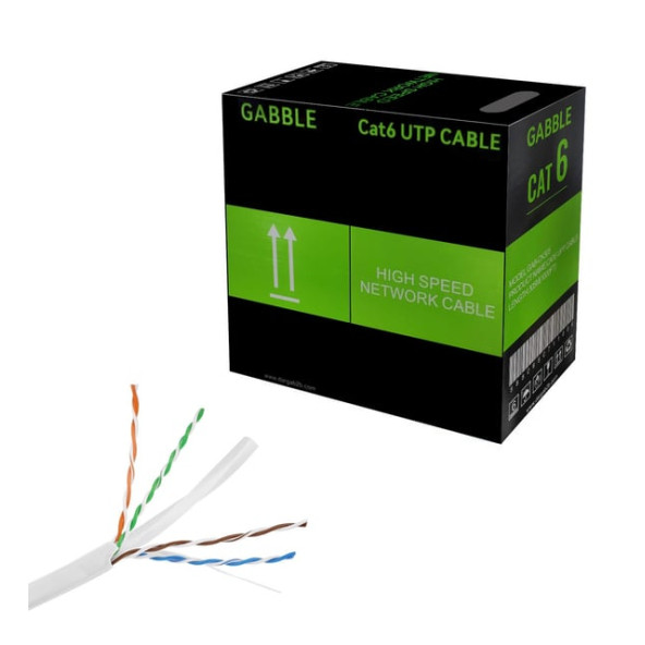 Gab-ck305 Cat6 Kablo 23awg 0.50mm 305 Metre GABBLE.