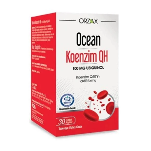 OCEAN CoQH 100 MG 30 SOFT KAPSÜL