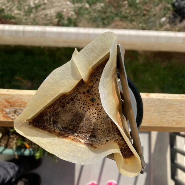 Kamp Ayısı® CoffeeX Drip™ Kahve Damıtıcı: Katlanır Paslanmaz Metal Kahve Demleme Aparatı - 3