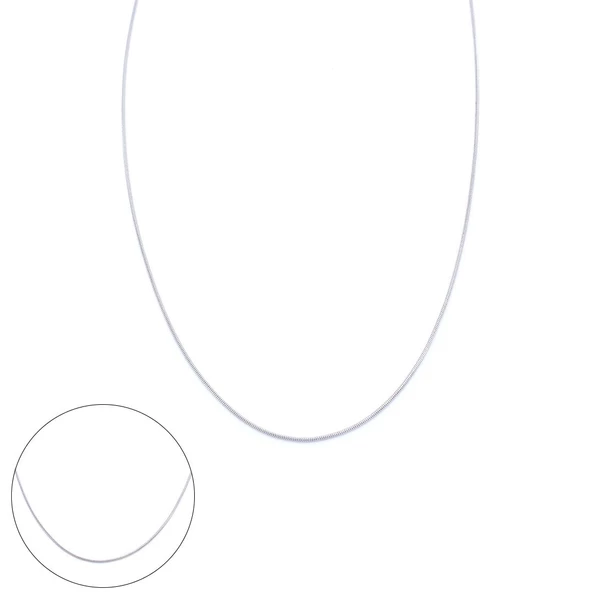 Çelik Zincir Kolye Oval Kesim 1 MM ZN-302 ürün görseli