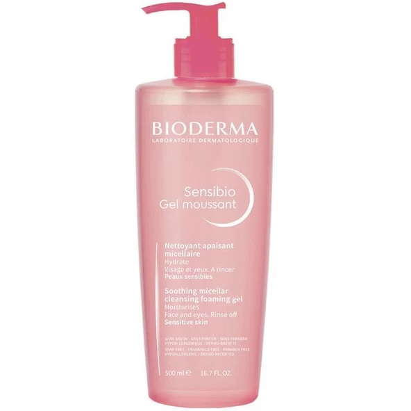 Bioderma Sensibio Foaming Cilt Temizleme Jeli 500 ml