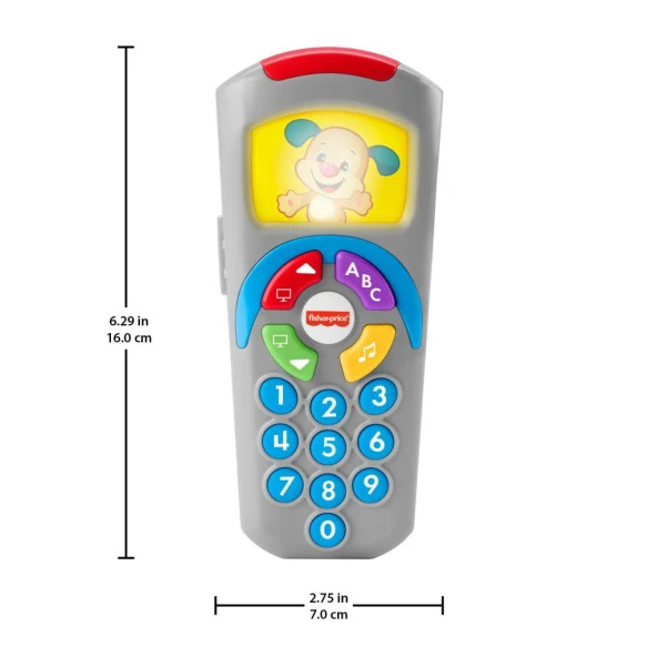 Fisher Price Eğlen ve Çğren Eğitici Köpekçik'in Uzaktan Kumandası HXB86