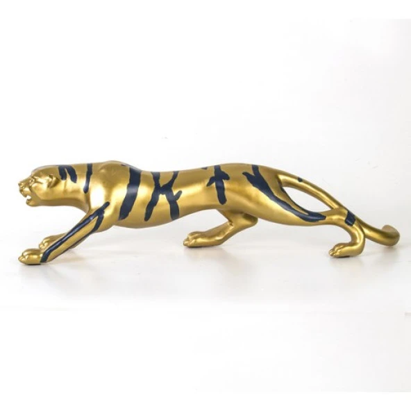 Euro Flora Leopar Dekor Dore 58,5X13,5X14 cm - 2