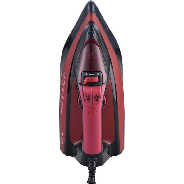 King KBÜ-701 Karina 2600 W Seramik Tabanlı Buharlı Ütü - Resim 2