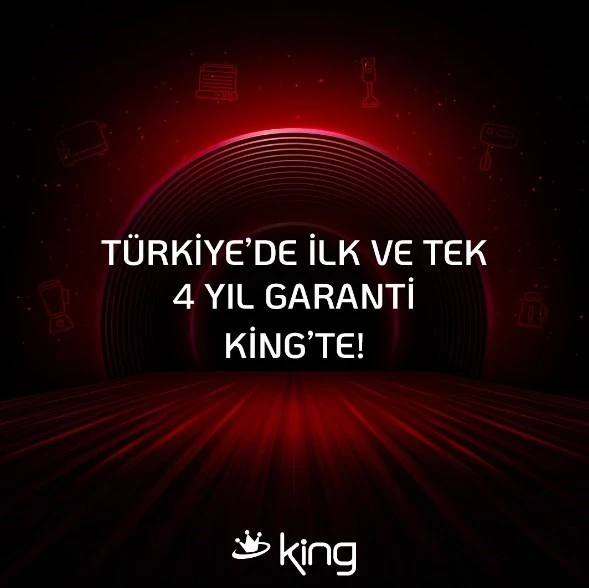King KBÜ-701 Karina 2600 W Seramik Tabanlı Buharlı Ütü - Resim 3