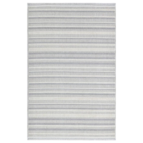 Trinket Serisi Krem Yumuşak Bukle Dekoratif Kilim T225A - Resim 2