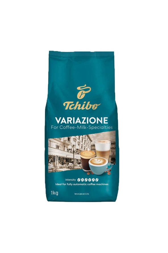 Tchibo Variazone For Coffee-Milk-Specialties Çekirdek Kahve 1000 gr x 3 Adet - Resim 2