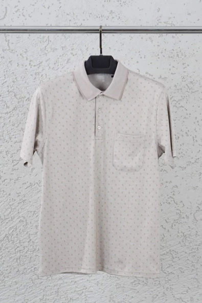Dynamo Erkek Bej Polo Yaka T-shirt 145