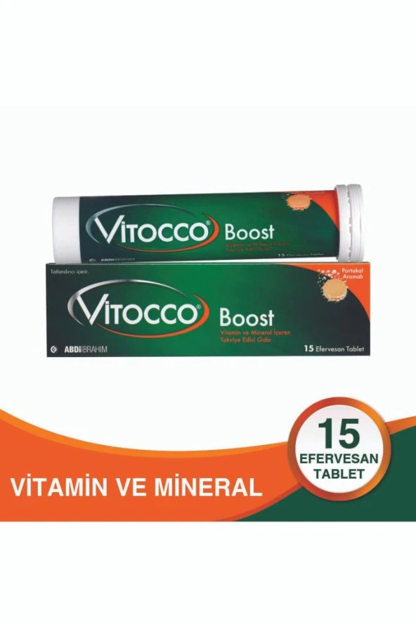 Vitocco Vitocco Boost 15 Efervesan Tablet