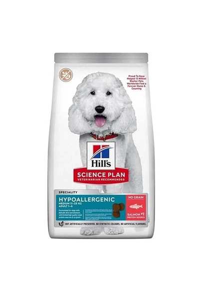 Hypo-allergenic Somonlu Yetişkin Köpek Maması 12 Kg