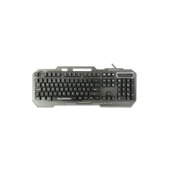 Platoon Pl-478 Led Işıklı Metal Kasa Gaming Oyuncu Klavyesi