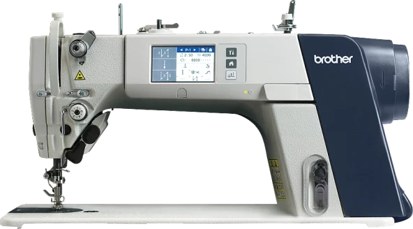 Brother S-7300A-405 Elektronik Dişli Sistemi ve İplik Kesmeli, Tek İğneli, Direct Drive Düz Dikiş Makinesi (Kalın İş İçin) (905)