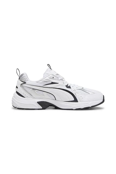 Puma Milenio Tech 392322 01 Unisex Yürüyüş ve Koşu Ayakkabısı Beyaz Siyah 36-45 - Resim 6