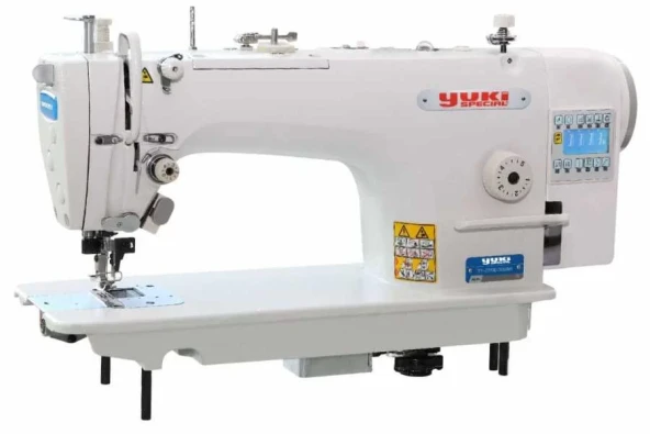 Yuki YK-9177E-803A/AH Kenar Bıç. Tam Yağlı D. Drive İplik Kes. Tek İğ. Kilit Dikiş (Brother Bıçak Sistemli) ürün görseli 1