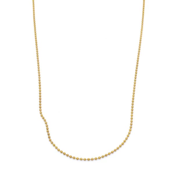 Çelik Zincir Altın Kaplama Küçük Toplu Zincir 2 MM ZN-303 - Resim 6