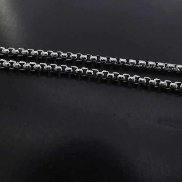 Çelik Zincir 316L Geçişli Silindir Model 3.5 MM ZN-200 - Resim 5