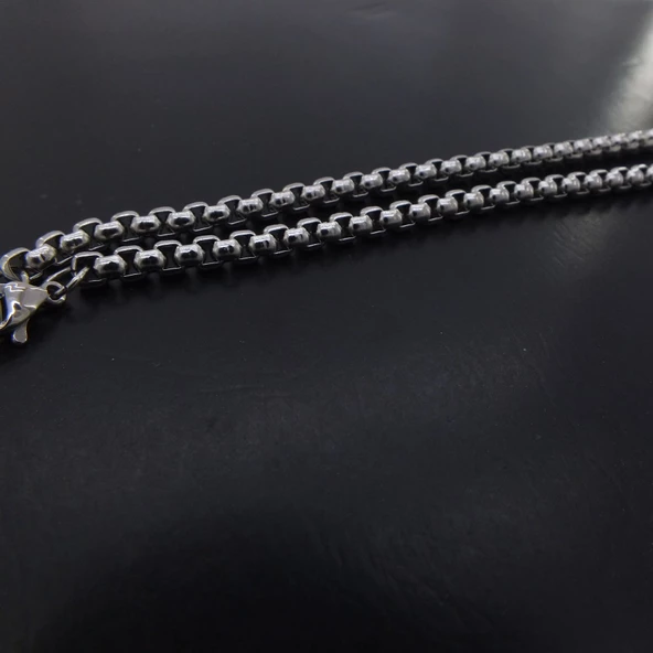 Çelik Zincir 316L Geçişli Silindir Model 3.5 MM ZN-200 - Resim 4