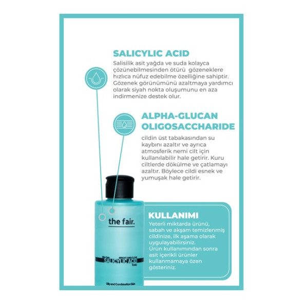 the fair. Bright and Clear Salisilik Asit Tonik 200 ml - 2