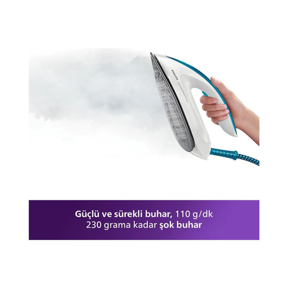 Philips Perfectcare Compact Essential GC6820/20 2400 W Buhar Kazanlı Ütü - 3