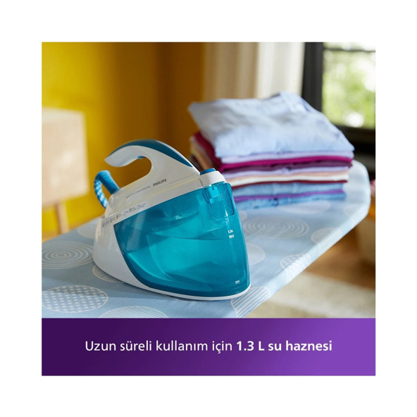 Philips Perfectcare Compact Essential GC6820/20 2400 W Buhar Kazanlı Ütü - 4