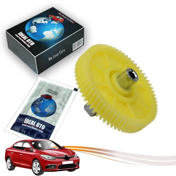 Renault Fluence 2010-2024 İçin Sunroof Motor Dişlisi &Grease Yağ